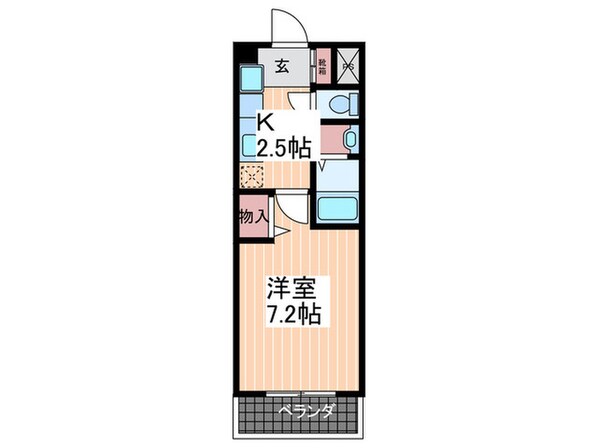 ライブコープ矢野の物件間取画像